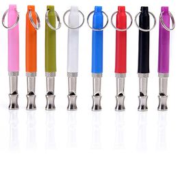 Dog Training Whistle Outdoor Supersonic Obedience Protable Dog Whistle Metal Trainning Whistle For Rope Tool Wholesale yq00938