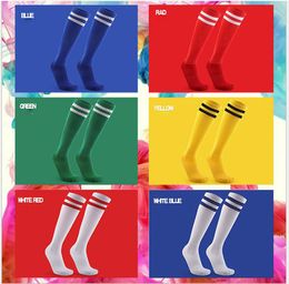 Non-slip over the knee football socks male long tube socks shock absorption breathable deodorant towel bottom sports socks