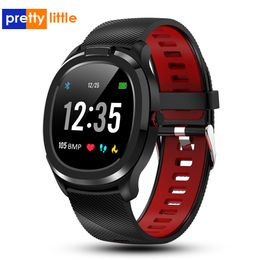 T01 ECG PPG Temperature Monitor Heart Rate Blood Pressure IP68 Waterproof Smart Watch Fitness tracker RUGUM Sport Wristwatch
