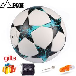 5-A-Side Futsal Fútbol Balón Tamaño 4 para Champions League Football PU Deportes Light Training Football Ball Voetbal Futbol Regalo Gratis