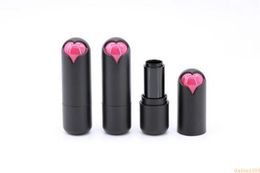 300PCS New spot wholesale high-grade frosted lipstick tube DIY love round tube#1231