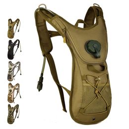 Outdoor Sports Assault Combat Camouflage Bag Tactical Molle Pouch Water Pouch Hydration Pack NO51-059