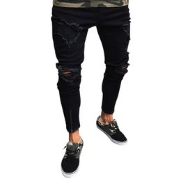 Los Hombres De Rodillas Rotos Jeans Oferta Online | DHgate.com