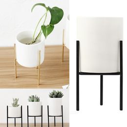 2019 Innen Garten Eisen Metall Gestell Keramik Blumentopf Pflanze Halter