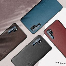 For Huawei Honour Mate 20 30 Pro Case Genuine Leather Cover Original