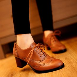 Zapatos De Damas Con Cordones De Oxford Oferta Online | DHgate.com