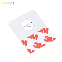 Self-adhesive Merchandising Hang Tabs Round Hole Bulk Box Bag Package Pet Pvc Hangers Peghook, Plastic Display Reinforced Tag