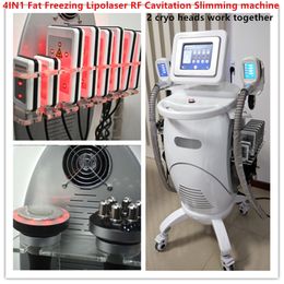 Best Cooling Machine Fat Removal Cryotherapy Liposuction Frozen Fat Dissolving RF Cavitation Lipolaser Lipo Laser Slimming Machine