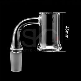 Evan Shore Quartz Banger Nail 10mm 14mm 18mm Male Female 45/90deg Quartz Nails For Water Pipes Dab Rig Glass Water Bong