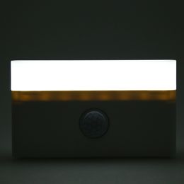 LS - 8910 Human Body Induction LED Night Light Cabinet Lamp with Magnet Base