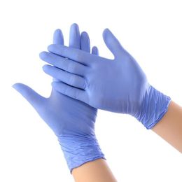 Disposable Rubber Latex Gloves Food and Beverage Thicker Durable Household Cleaning PVC Nitrile Gloves Experimental Gloves