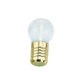200PCS/LOT High-grade Ball Small Cute Light Bulb Shape Lip Gloss Tube, Transparent Lip Balm Container, Beauty Tool