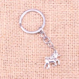 19*16mm horse unicorn KeyChain, New Fashion Handmade Metal Keychain Party Gift Dropship Jewellery