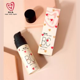 MLA Natural Brightening BC Cream Foundation Base Makeup Concealer BB Cream Moisturising Primer Face Beauty Cosmetic
