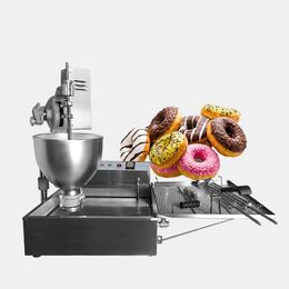 Kolice mat bearbetning skrivbord auto donut stekning maskin kommersiella fullautomatiska munkar maker donut samla räkningstillverkning