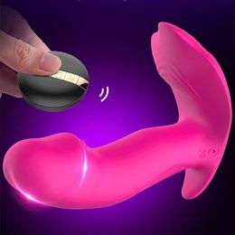 Clitoris Massager Remote Control Wireless Vibrating Eggs Panty Vibrator Female Masturbator Dildo Vibrators Sex Toys For Woman Y19062802