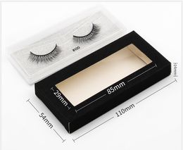 Spot rectangular eyelash empty box pairs of false eyelash packing box without inner tray