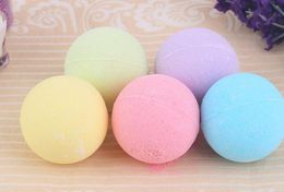 40g Random Color! Natural Bubble Bath Bomb Ball Essential Oil Handmade SPA Bath Salts Ball Fizzy Christmas Gift