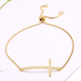 Fashion Women Cross Bracelet/Necklace Gold Crystals cuff Bangle Jewellery Gift for for Wife Mom Girls