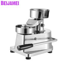 BEIJAMEI Manual Hamburger Press Machine Burger meat pie Pressing Patty Maker Commercial Hamburger Making Machines