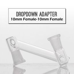 Glass Convert dropdown different size adapter male to female for water pipe hookahs