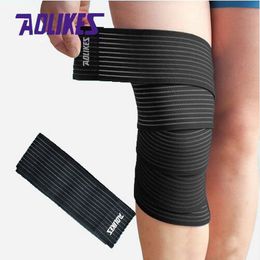 AOLIKES 1 Pair 180*7.5 cm High Elastic Bandage For Knee Elbow Leg Compression Bandagem Elastica Sport Tape vendas para deporte