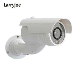 Larryjoe Dummy Mock Bogus Emulation Emulate Phantom Simulation Camera Indoor/Outdoor Housing with Light Fake Cameras