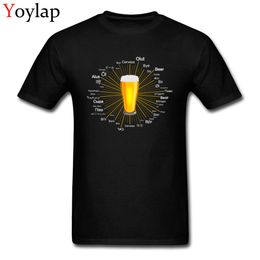 -Слово пиво в 45 разных языках Различные Стиль Мужская O Выкрытие T-Рубашки Простой Дизайн Хлопок Топы футболки CX200617