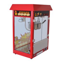 Kolice Commercial ETL CE Electric Popcorn Maker, automatic Big Corn Popper Machine with volume 8oz serier