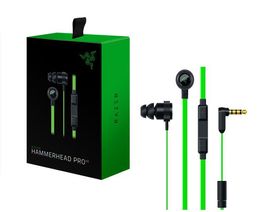 Yeni Razer Hammerhead Pro V2 Kulaklık Inear Cep Telefonu Kulaklık Mikrofon Ile Mikrofon Ile Garing Headsets DHL