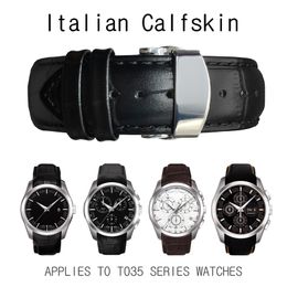 22mm 23mm 24mm pour Tissot T035 Bands de montre Véritable Watch Strap T035617 T035627 439 Marque Watchband Hommes Montre Bracelet Y19070902