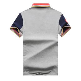 Mens embroidery brand fashion luxury designer man t shir classic summer shor sleeves polos shirs casual shir Tidal current