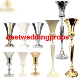 New mental chorme walkway stand wedding aisle decorations pillar for weddings decor best0622