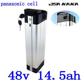 48V 15AH electric bicycle battery 48V 12ah 14.5ah 18ah Lithium battery use panasonic cell for 48V 500W 750W 1000W BBS02 Motor