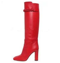 red knee high boots australia