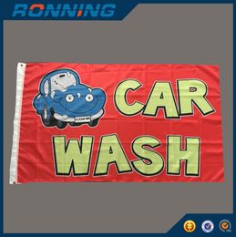 150x90cm 3X5FT Car Wash Flag and Banner Advertising Hanging 100% Polyester Outdoor Indoor Usage, Drop shipping