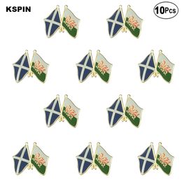 Scotland Wales Flag Lapel Pin Flag badge Brooch Pins Badges 10Pcs a Lot