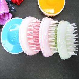 Circular shampoo combs factory direct sales head massage comb wholesale agent double yuan store source wholesale Bath Tools & Accessories