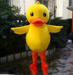 2019 factory sale Big yellow duck costume Fancy dress Adult Size Suits - mascot Customizable