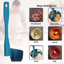 Best Price 1 pc Cooking Machine Cleaner Mixer Feeding Tool Tank Rotary Scraper Kitchen Supplies Home Use