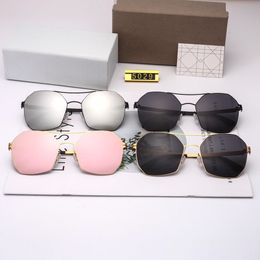 Luxury-2019 new ultra light screw-free unbreakable series of men women pairs sunglasses large polygonal sunglasses frame nylon lenses 5029