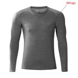 HOT 2020 Autumn Winter Long Sleeve Skinny Sport Combat Tights Basketball Football Training Jogging Running GYM Pro Stretch T Shirts Men