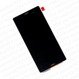 100PCS LCD Display Touch Screen Digitizer Assembly Replacement Parts for Sony Z3 D6603 D6633 D6653 L55T Z3 Compact Z3 mini D5803 D5833