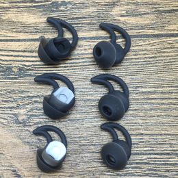 Bluetooth Headset Eartips Earbuds For Bose Q20 Q30 Eargels Silicone Ear tips buds gels Earhook 100set/lot 1 SET=6PCS