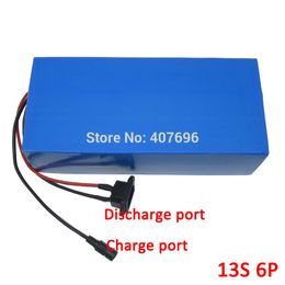 Electric bike battery 48V 12AH 500W 700W 48 V ebike e scooter Lithium ion battery 12AH with 15A BMS 2A Charger Free customs duty