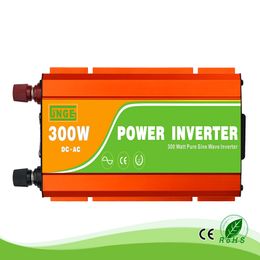 300W 12/24/48V to 100/110/120/220/230/240VAC 50/60Hz residential home high frequency use pure sine wave off grid inverter