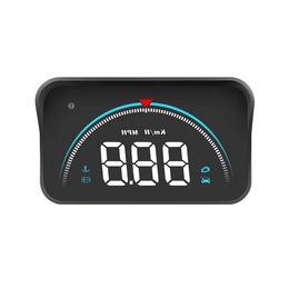 3 5inch Universal Car Head Up Display Hud Obd Ii Obd2 Mph Km H Speeding Warning Digital Speedometer Display Fuel Consumption Te12550