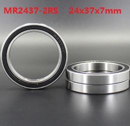 20pcs MR2437-2RS MR2437RS MR2437 2RS 24x37x7mm deep groove ball bearing bicycle bottom bracket bearing 24*37*7mm