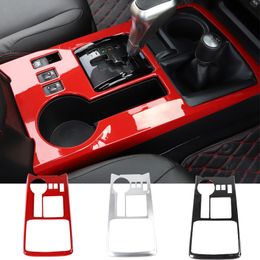 Car Gear Shift Panel Decoration Automotive Interior Stickers For Toyota 4Runner 2010+ Car Styling Car Interior Accessories