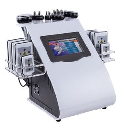 High Quality 40k Ultrasonic liposuction Cavitation 8 Pads Lipo Laser Vacuum RF Skin Care Salon Spa Slimming Machine